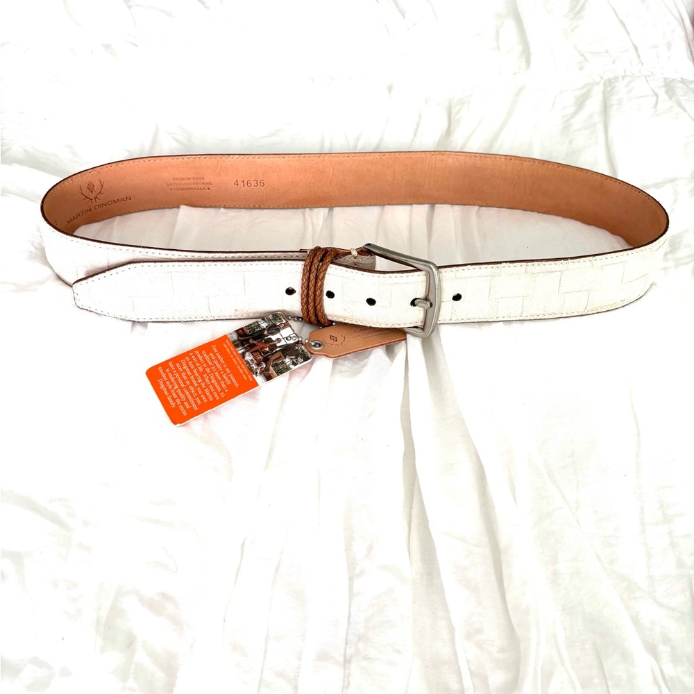 Martin Dingman Leather Belt